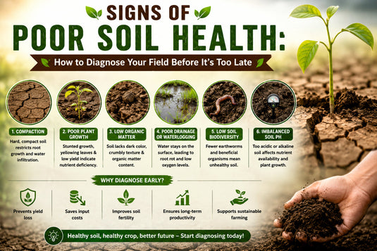 Improve Soil Health with Carbon rich organic fertilizer