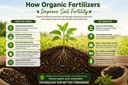How Organic Fertilizers Improve Soil Fertility