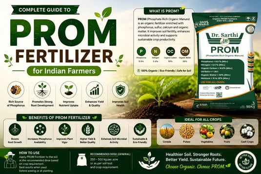 Dr Sarthi - PROM fertilizer for stronger roots and better yield
