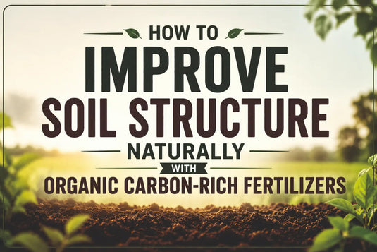 Soil Improvement with carbon fertilizer