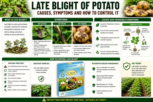 Late Blight of Potato Causes, Symptoms and How to Control It