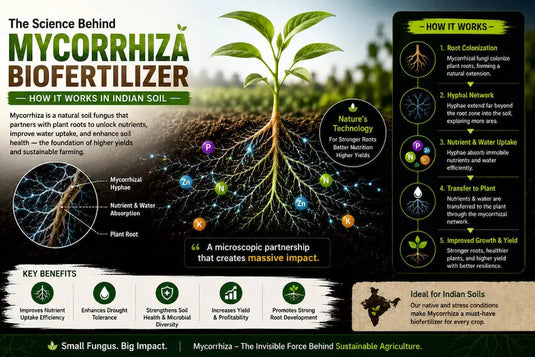 Mycorrhiza biofertilizer - How it works in Indian soil