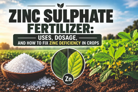 Zinc Deficiency in crop cure with organic fertilizer