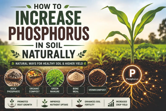 phosphorus increase soil naturally