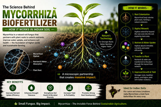 Mycorrhiza biofertilizer - How it works in Indian soil